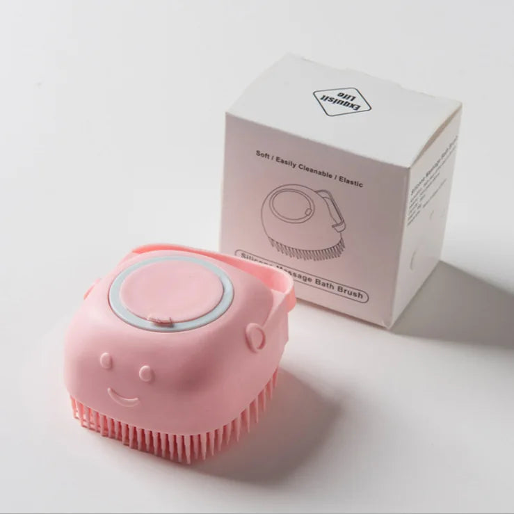 Pet Silicone Bath Brush