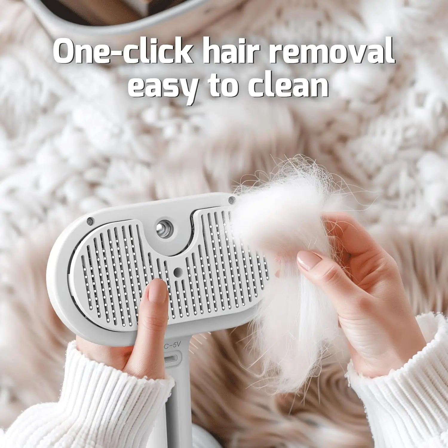 Spray Cat Brush for Shedding